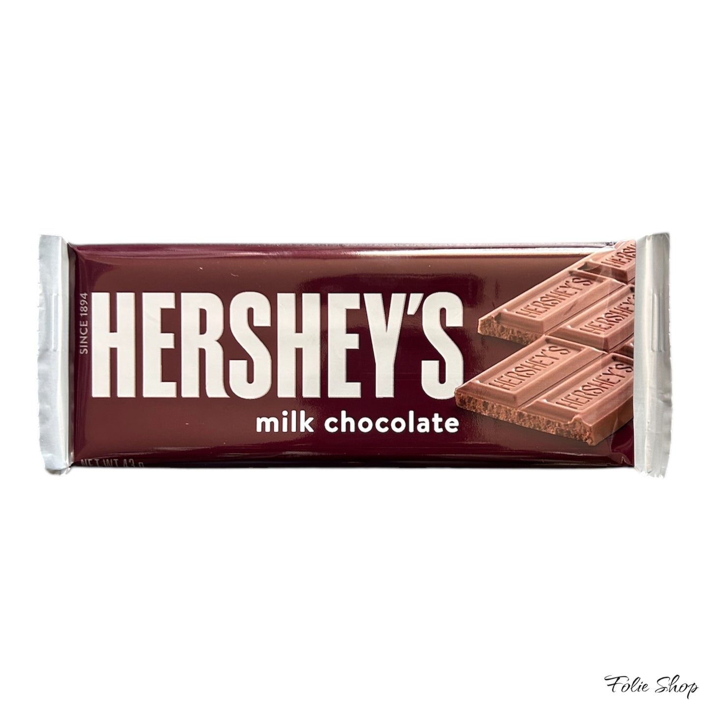 Hershey's chocolat au lait (43g) - Vente à l'unité
