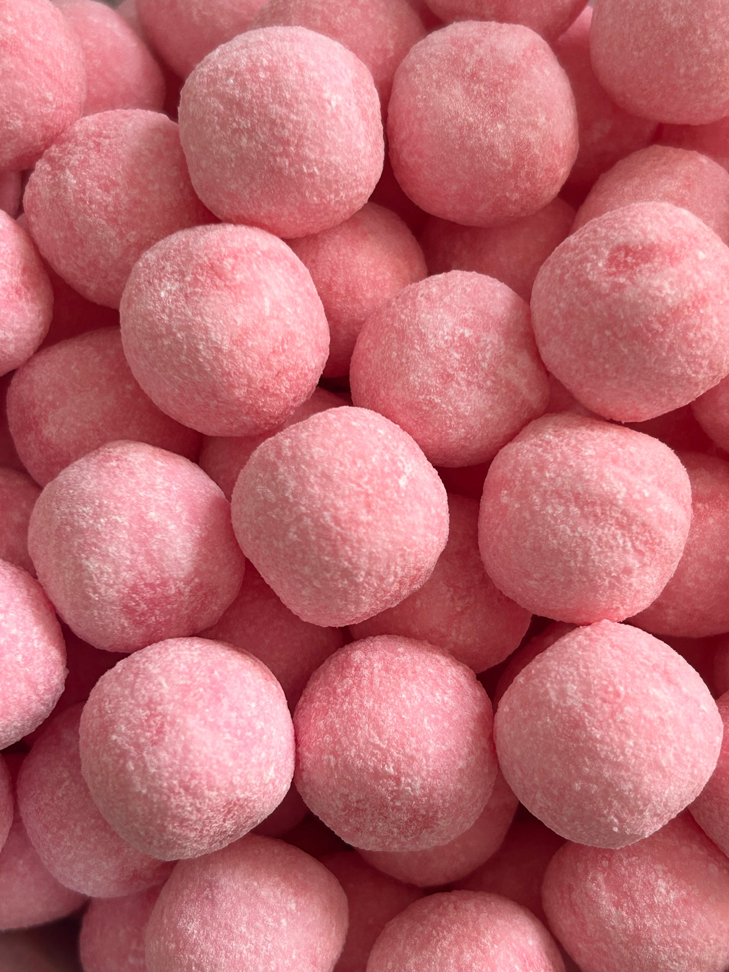 Boules acidulées goût fraise - 100g
