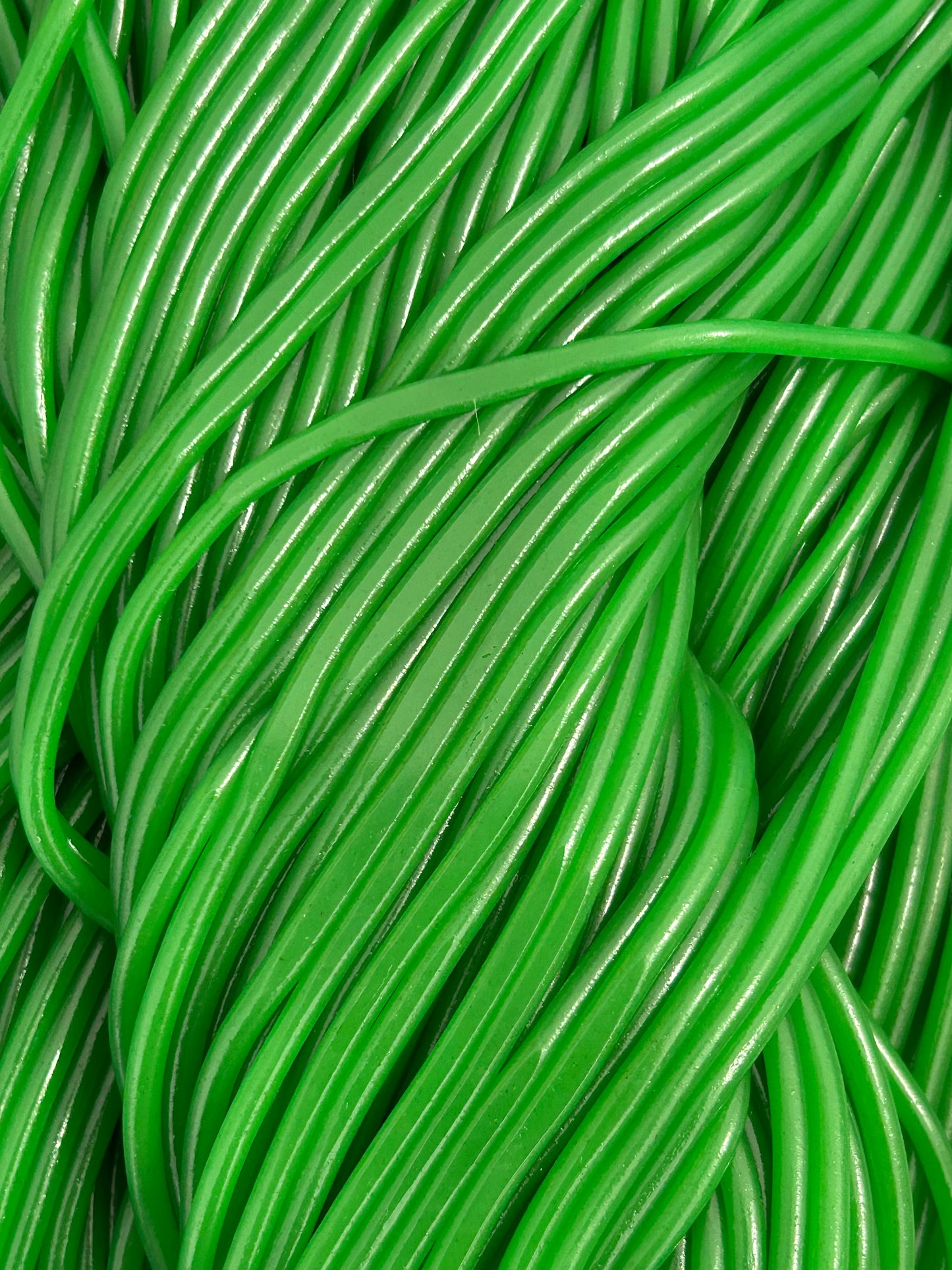 Fils lisses pomme - Lot de 10