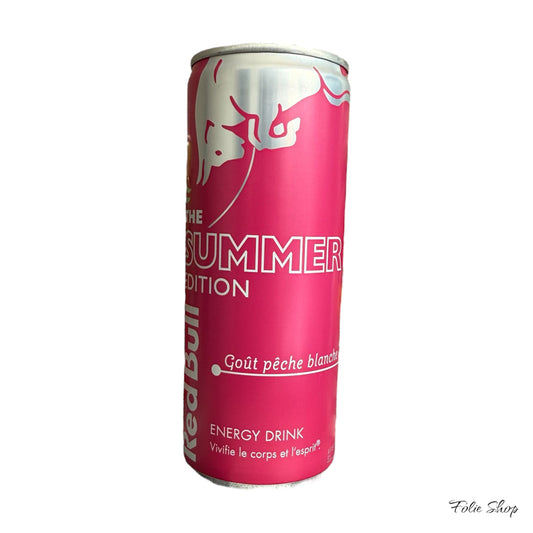 Red Bull goût pêche blanche (250ml) - Vente à l'unité
