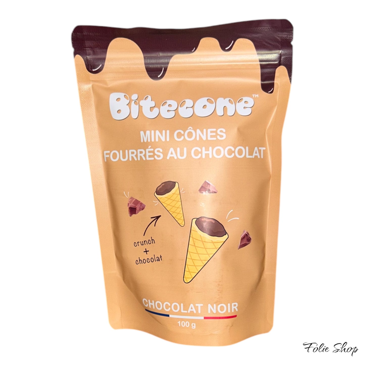 Bitecone chocolat noir (100g) - Vente à l'unité