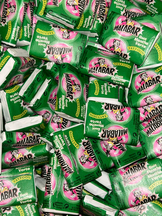 Malabar chewing-gum menthe - Vente à l’unité