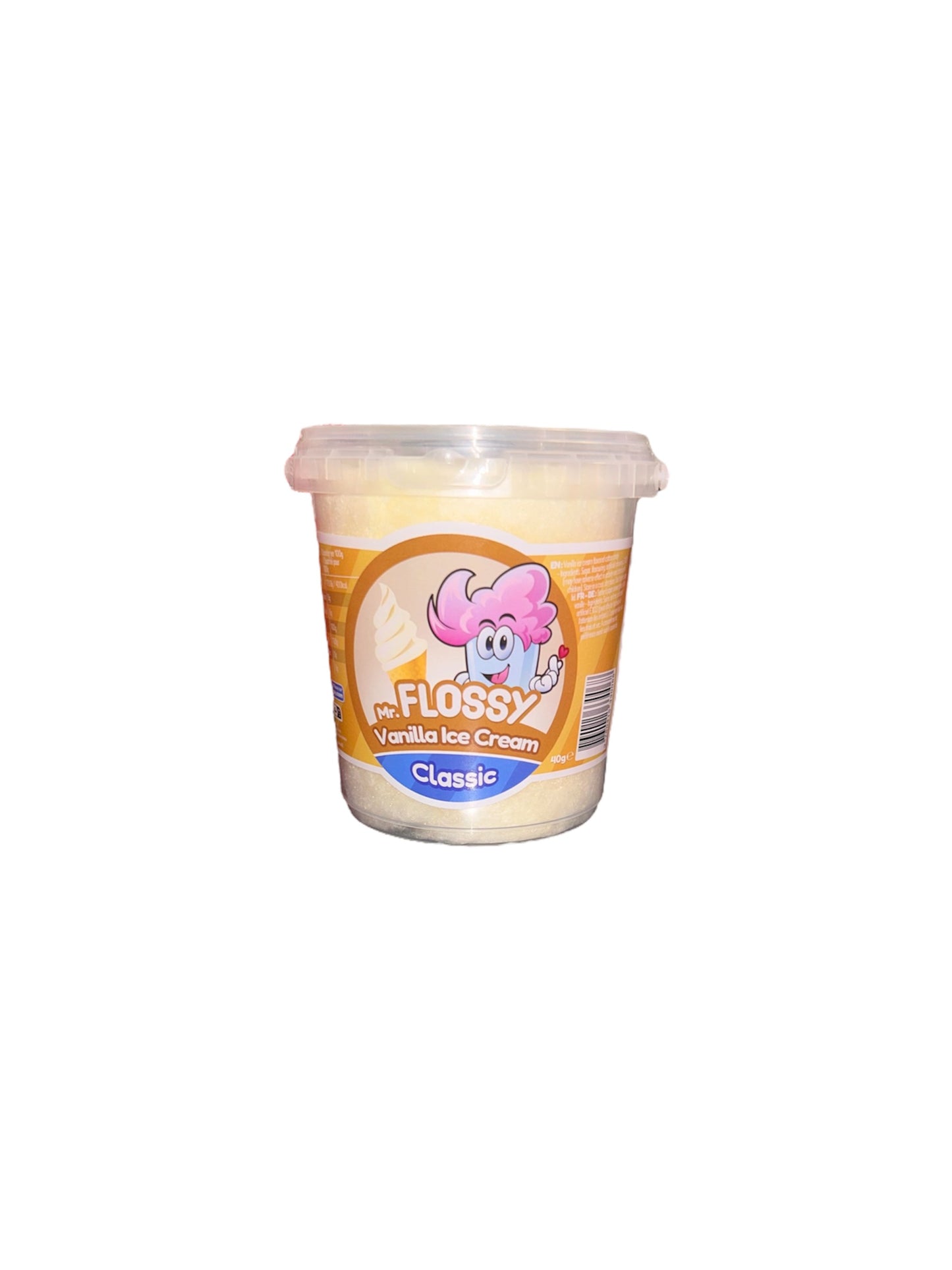 Pot barbe à papa vanille ice cream (40g) - Vente à l'unité