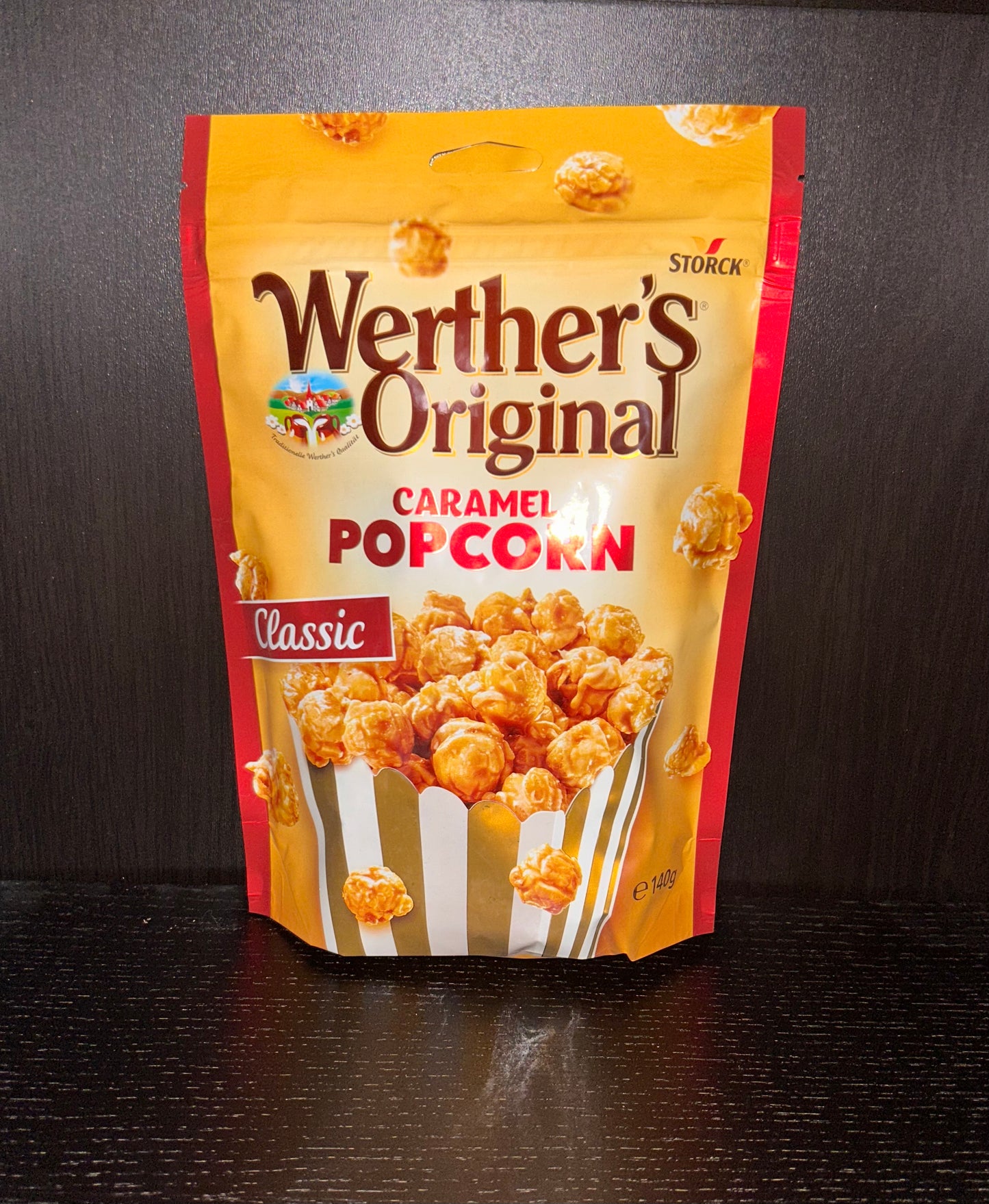 Pop Corn Werther's Original Caramel (140g) - Vente à l'unité