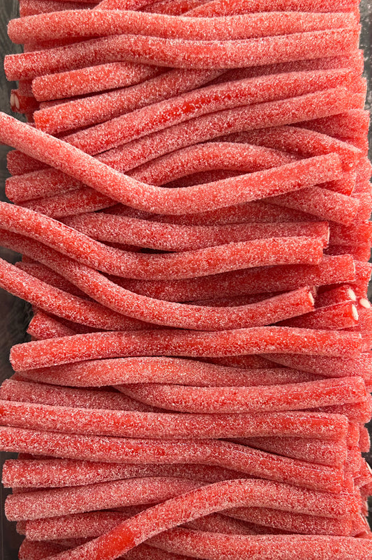 Bâtons Fraise Acidulés halal - Lot de 5