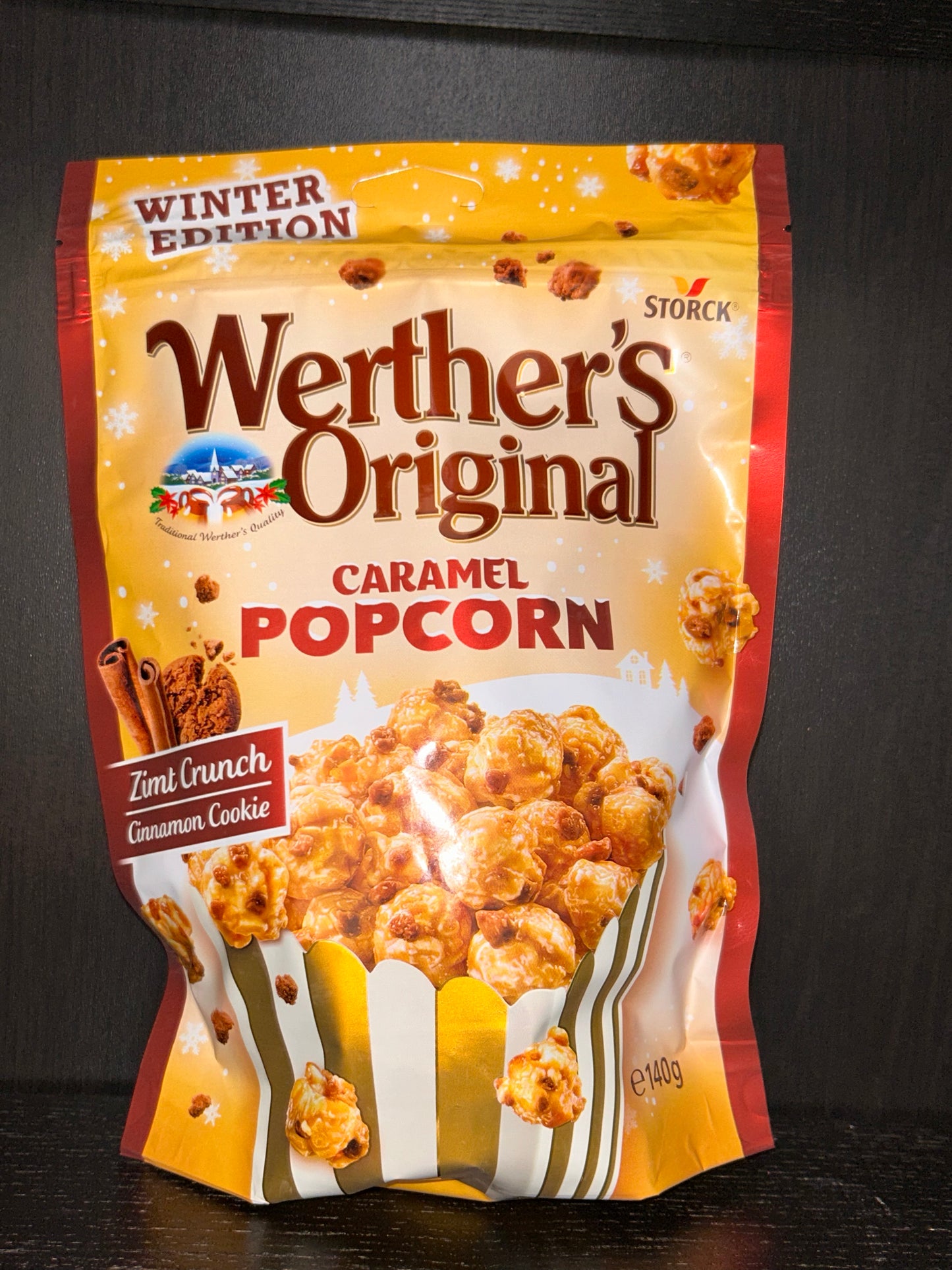 Pop Con Werther's Cinnamon Crunch (140g) – Einzelverkauf