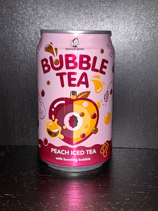 Bubble Tea Pêche (320ml) - Vente à l'unité